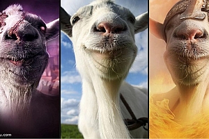 「模拟山羊MMO+模拟恐怖山羊+模拟山羊太空垃圾-Goat Simulator」三款合集