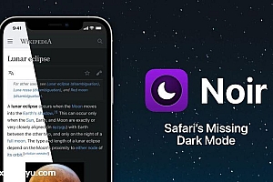 「Safari扩展程序Noir-Noir – Dark Mode for Safari」-自动为您访问的每个网站添加暗模式