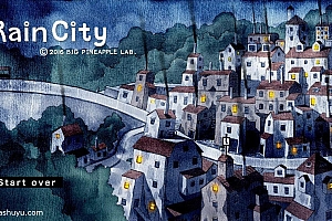 「雨城-Rain City」-水彩绘本风格的第三人称解谜游戏